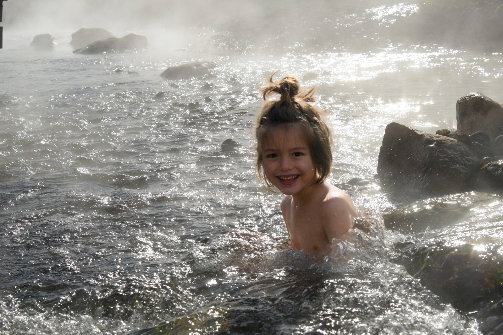 Reykjadalur Hot Spring Thermal River - Family Itinerary to Iceland