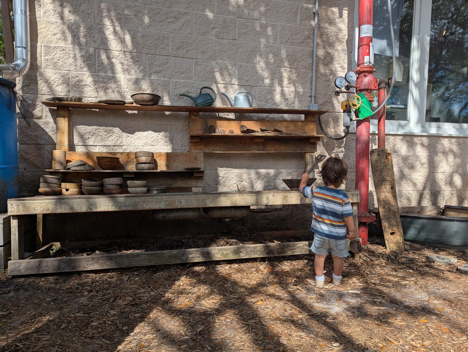 Mud kitchen at Environmental Learning Center - Things to do in Vero Beach with Kids