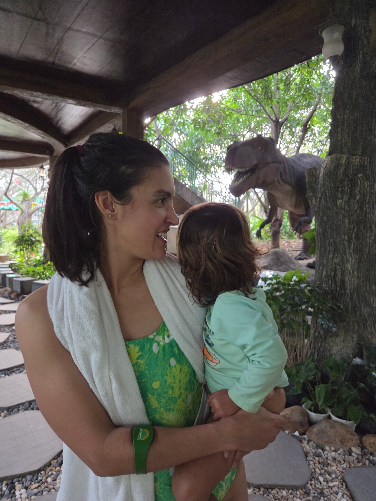 Dinosaur World at the Hot Springs Waterpark in Da Nang, Vietnam