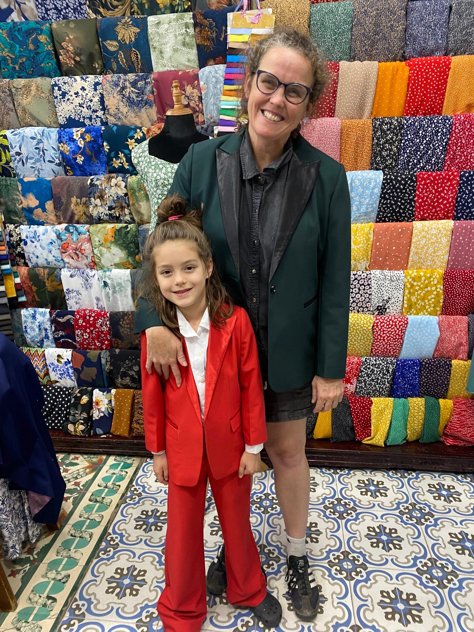 Custom tailered suit for kids in Hoi An