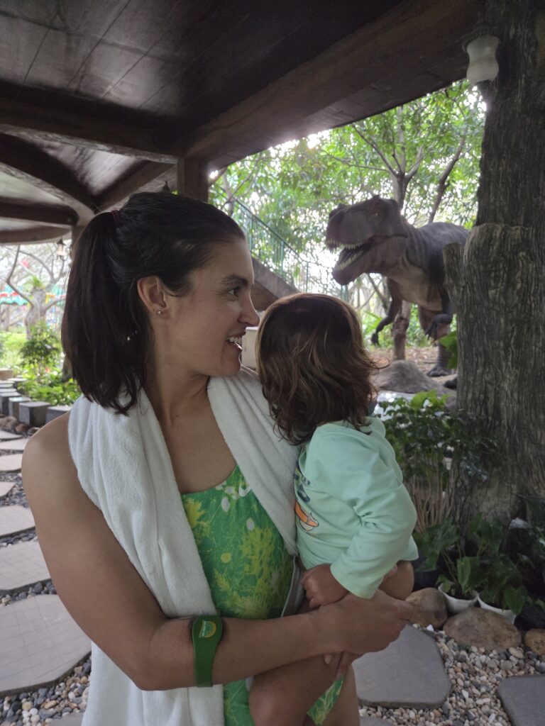 Dinosaur World at the Hot Springs Waterpark in Da Nang, Vietnam