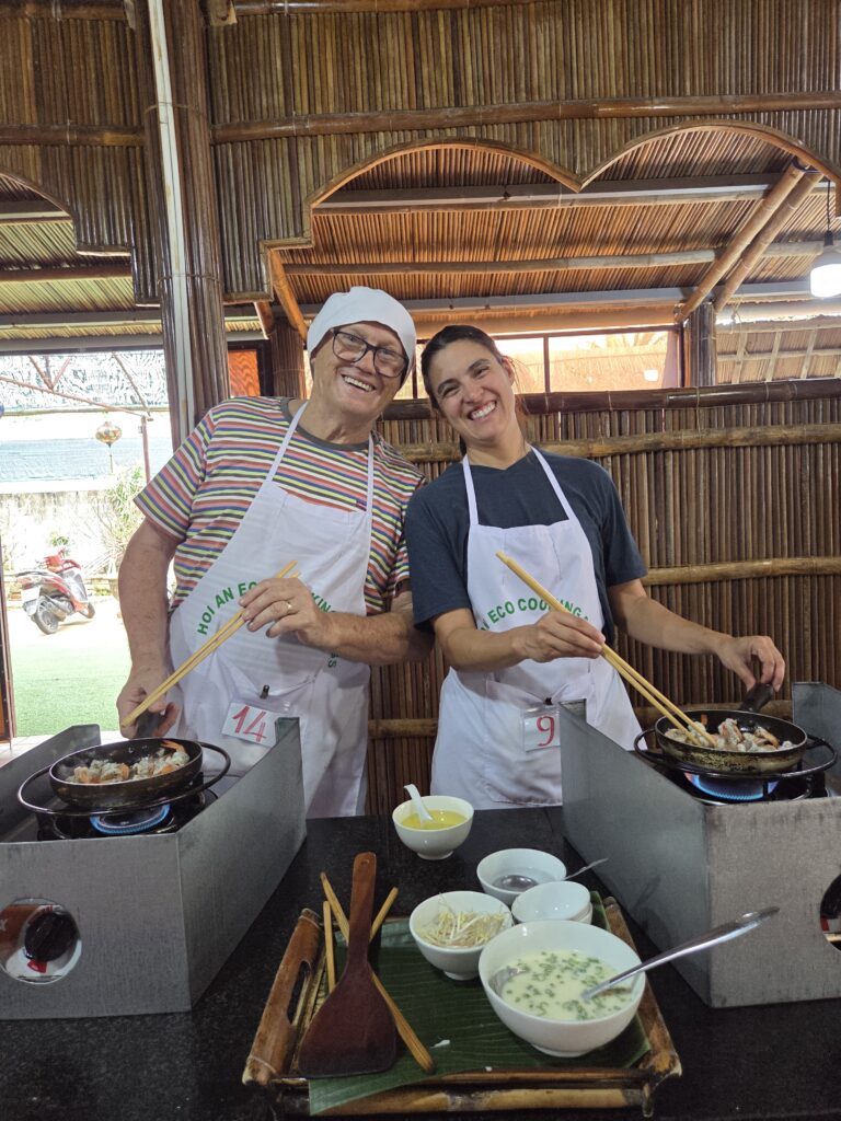 Family cooking class in Hoi An